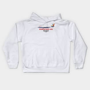 Boeing B747-400 - British Airways "Wings / Denmark" Kids Hoodie